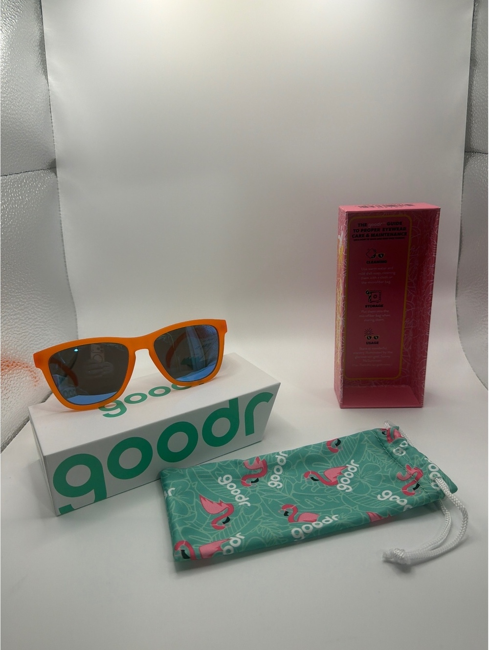 Goodr The OG Donkey Goggles Orange Polarized Sunglasses
